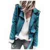 Women's Jackets Spring Autumn Women Faux Jacket Slim Streetwear Khaki Coat Biker Moto With Belt Female Outerwear