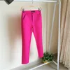 Fashion streetwera cute candy color Pencil pant women stretch cotton slim waist straight pants female Casual Office Work trouser 211006