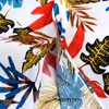 夏の純粋なコットンメンズハワイアンシャツプリント半袖ビッグアメリカのサイズハワイフラワービーチ花柄210705
