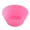 Silicone Muffin DIY Cake Cupcake Cup Mould Case Bakeware Maker Mold Tray Baking Jumbo Boutique 35