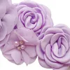 Decorative Flowers & Wreaths Women Elegant Sash Flower Waistband And Elastic Hairband Set Wedding Dress Decoration Clothing Accessories