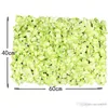 Artificial Hydrangea Flower Wall 40*60cm Christmas Decoration Photography Backdrop Romantic Wedding Decor Flowers Party Supply XVT0502