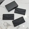 7A quality zipper short wallets mens for Women long wallet leather Business credit card holder men wallet womens with box 19cm