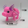 電気豚の子供の照明豚のおもちゃエレクトロニックペットウォーキングファイバーロープ豚ベルトフラッシングミュージックストールソース卸売