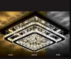 高級シルバーの天井灯リビングルームモダンなクリスタルシーリングライトベッドルームLEDシーリングランプダイニングクリスタルフィクステッドキッチン