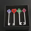 SG Nieuwe bewoners Evils RPD Key Square Plum Heart Sleutelhangers Paraplu Corporation Sleutelhanger Sleutelhouder voor Mannen Fans Collection Gift Y0306