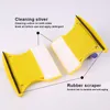 Squeegees Magnetic Glass Cleaner Wiper Double-Sided Square Cleaning Tool For Bathroom Kitchen Window E2S