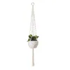 Garden Decorations Plant Hanger Hand woven flowerpot net pocket Cotton rope hanging basket Gardening balcony hanging ropes