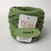 Garn 3mm Macrame Cord 100% Bomull Flätat Rope Vifta Twisted-Cord för DIY Crafts Knot Handväskor Vägg Hängande Växthängare Kudde