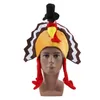 Christmas Thanksgiving Adult Carnival Party Decoration Hat Turkey Festive Cap