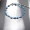 Turecki Lucky Evil Eye Bransoletki Blue Bead Bransoletka Mężczyźni Kobiety Handmade Biżuteria Kobieta Dropshipping