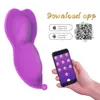 Massage draagbaar panty vibrator seksspeeltjes voor vrouw app -controle onzichtbare vibrerende ei clitoral stimulator vrouwelijke masturbator sex 4191962