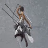 15 cm japansk anime attack på Titan Levi Eren Yeager Mikasa Ackerman PVC Action Figur Toy Collection Model Doll Gift Q07222607208