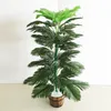 90cm 39 Cabeças Plantas Tropicais Grandes Palmeiras Artificiais Falsas Monstera Seda Folhas de Palmeiras Falsas Folhas de Plantas Para Decoração de Jardim em Casa278y