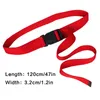 Belts Vintage Plastic Buckle Solid Color Long Waistbands Adults Adjustable Canvas Belt Unisex Korean Style Black Red White BeltsBelts Emel22