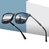 Солнцезащитные очки Pro 2022 Дизайн бренда Мужчина Поляризованные винтажные квадратные солнцезащитные очки езды на вершине