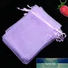 100pcs/set Drawsting Bag 4 Sizes Storage Organza Jewelry Packaging Bags Party Decoration Drawable Gift Pouches Random Color Wrap Factory price expert design