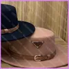 جديد Soild Bucket Hat Women Fashion Wool Caps Hats Hat Mens Italial Hat