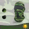 Radfahren Caps Masken Outdoor Camouflage Sturmhaube UV Sonnenschutz Winddichte Gesichtsmaske Wärmer Motorrad Ski Für Männer Frauen Leicht