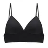 Grande robe dos nu suspendu cou sans bretelles dos nu sous-vêtements femmes mince vacances en forme de U beauté dos soutien-gorge 210623