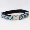 Dog Collar and Leash Set with Bow Pretty Ladybird Pattern Metal Buckle Big Small Dog&Cat Pet Accessories Y200515