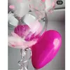 Party Decoration 1pcs 18 Inch Big Bobo Transparent Balloon Clear/Helium Bubble Baby Shower Wedding Birthday Kids Toys