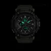 Smael 1802 Sport Herenhorloges Topmerk Luxe Militaire Quartz Horloge Mannen Waterdichte Schok Mannelijke Digitale Klok Relogio Masculino 210804