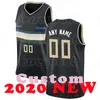 Mens Custom DIY Design personalized round neck team basketball jerseys Men sports uniforms stitching and printing any name and number Stitching black white