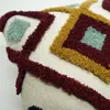 Veludo boho tufo throw throw travesseiro capas para sofá sofá casos de travesseiro marroquino bordado, decoração travesseiro 18x18 polegadas 210315