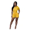 2022 Verão Mulheres Tracksuits Designer 2 Peça Curto Outfits Oco para Hoodie Shorts Conjuntos Drawstring Sweatsuits Clubwear