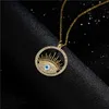 Pendant Necklaces 2022 Female Summer Jewelry Gold Color CZ Flip Flop Design Necklace For Women Girl Party Accessories Gift