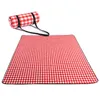 Fold Pad Soft Blanket Outdoor Folding Waterproof Camping Beach Plaid Picnic Mat 220104