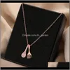 & Pendants Creative Necklace Female Spork Necklaces Pendant Ladies High Quality Jewellery Lady Jewelry Fashion Trendy Korean Alloy Collier D