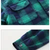 3-13 Years Teens Long Sleeve Plaid Shirt Boy Uniforms Children Teenage Tops Turn Down Collar School Shirts For Boys Kids Clothes 210306