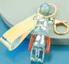 Acryl Symphonie Bär Schlüsselanhänger Roboter Bär Schlüssel Zubehör Tasche Auto Anhänger Handtasche Großhandel Schmuck süßes Geschenk Frauen Mädchen