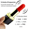 Speed Mini Lipstick Vibrator Adjustable Privacy Bullet Clitoris Stimulator Massage Erotic for Women Adult Products Q05086773038