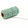 衣料品糸-4PCカラフルな綿のひもパン屋のロープストリングアートワークのためのロープストリングDIYクラフトパッケージ装飾