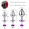 Thierry Pols To Bondage Gear Adult Games SM Seks Speelgoed Trainer Voor Vrouwen / Man Anale Buttplug Fetish Crystal Tail Plug