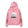 Kawaii Hunter X Hunter Sweats à capuche pour hommes Femmes Sweat-shirt à manches courtes Killua Zoldyck Anime Manga Sweats à capuche noirs Bluzy Tops Vêtements H1227