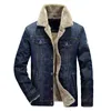 Winterjas mannen jeans jas dikke warme fleece chaqueta hombre militaire jas jas mannelijke big size 5XL 6XL dropshipping Y1109