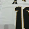 001 UCF Knights McKenzie Milton # 10 Real Completo Bordado Colégio Jersey Tamanho S-4XL ou Personalizado Qualquer nome ou Número Jersey