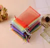 2021 NEW 7x9cm Organza Bags Jewelry Packaging Bags Wedding Gift Bag Drawstring Jewellery Pouch