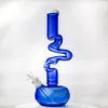 Diffused Downstem Hookahs 16.9 Inch Dikke Glazen Bongs Grote Bong Beker Bong Oil DAB Rigs Unieke Waterleidingen 18mm Vrouwelijke Joint met Kom