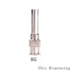 Vente en gros 8G ~ 30G W/ISO Standard Dispensing Needle Blunt Tip 0.5 Inch Tube Length Metal S.S
