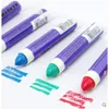 1 قطع اليابان ساكورا الصلبة علامة القلم الصناعي الجاف يمكن الكتابة على الصلب لوحة المياه النفط سطح متعدد الوظائف القلم Y200709