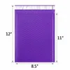 10pcs 8.5x11inch 235x280mm Poly Bubble Mailing Mailer Padded lope Bags Purpl Color Shockproof Courier mailer Y200709