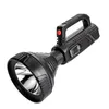 Lanternas Tochas LED Luz forte Luz Longga Portátil USB Recarregável Handheld Handheld Camping Bateria embutida