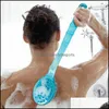 حمام المنزل gardeth aessory مجموعة 23 مقبض Back Bork Body Body Sponge Scrubber Delecting Scrub Skin Mas Exfoliation Aessories D