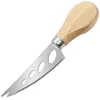 سكاكين الجبن الجبن السكاكين الصلب غير القابل للصدأ القاطع الخيزران مقبض البسيطة زبدة سكين ملعقة شوكة المطبخ أدوات الخبز RRD11347