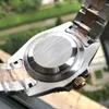 Men's three bead mechanical watch 2813 stainless steel strap automatic sports wind gem scratch resistant swimming